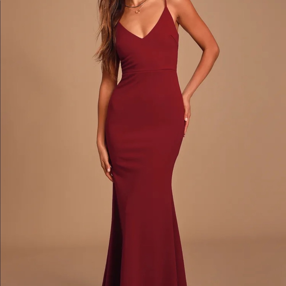 Lulus infinite glory maxi dress